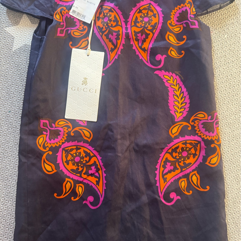 Gucci Kids Formal Dress - Purple and Orange